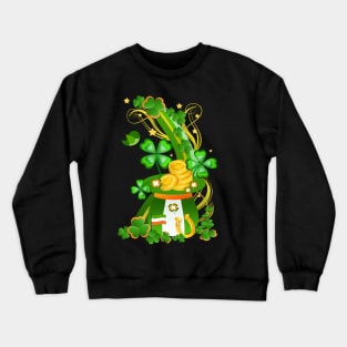 Clover Hat 1 Crewneck Sweatshirt